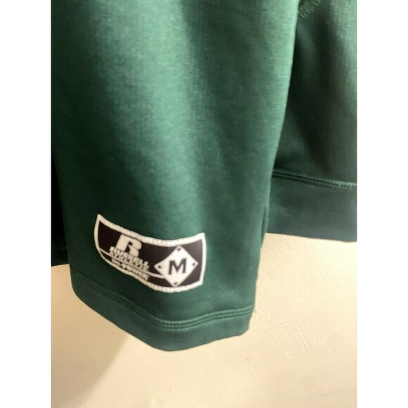 Russell Athletics Pullover Mens Sz M Green Dri Power Stretch Long Sleeve Shirt - Picture 14 of 16